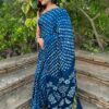 EK DANI BANDHANI WITH PURE LAGADI PATTA - Indigo Blue